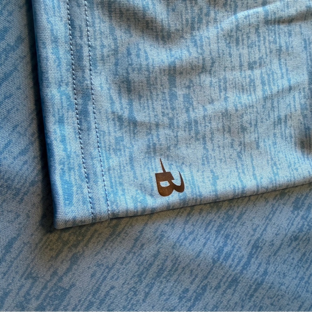 Light Blue Quarter-Zip Performance Pullover - image 4
